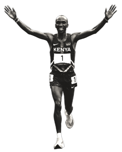 Kenyan Champion Athlete